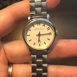 Marc By Marc Jacobs Silver Link Watch